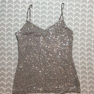 Express Sequin Tank